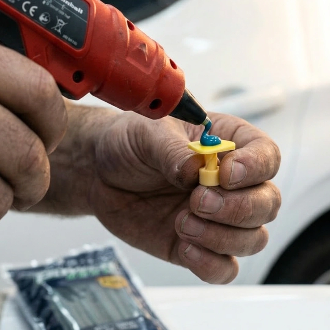 PowerDent Azul em aplicação real no PDR