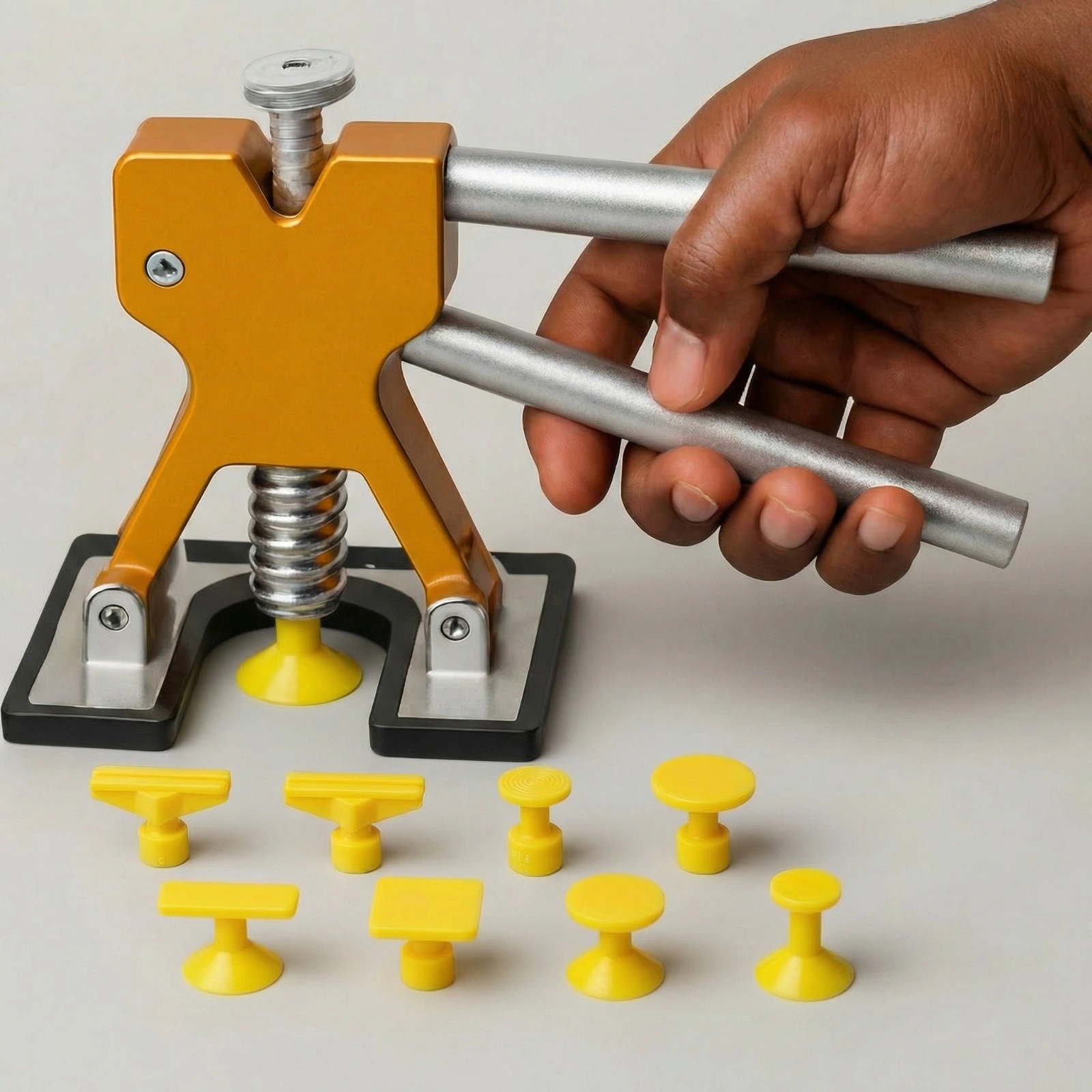 Ventosas Amarela Quadrangular Retangular LAKA Tools MegaTools PDR